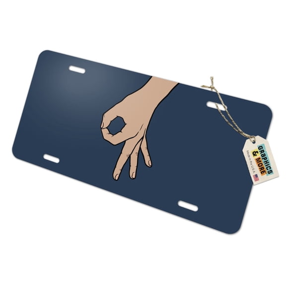 The Circle Game Novelty Metal Vanity Tag License Plate