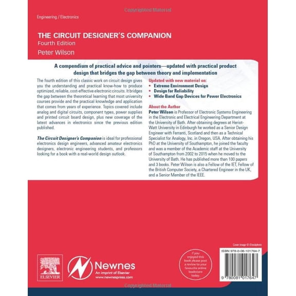 Pre-Owned The Circuit Designer's Companion, 9780081017647, 0081017642, Paperback, 4 edition