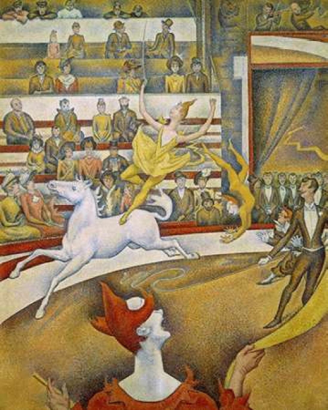 The Circus Canvas Art - Georges Seurat (22 x 28)