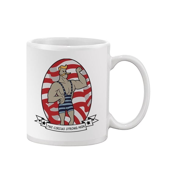 The Circus Strong Man Mug - SPIdeals Designs,