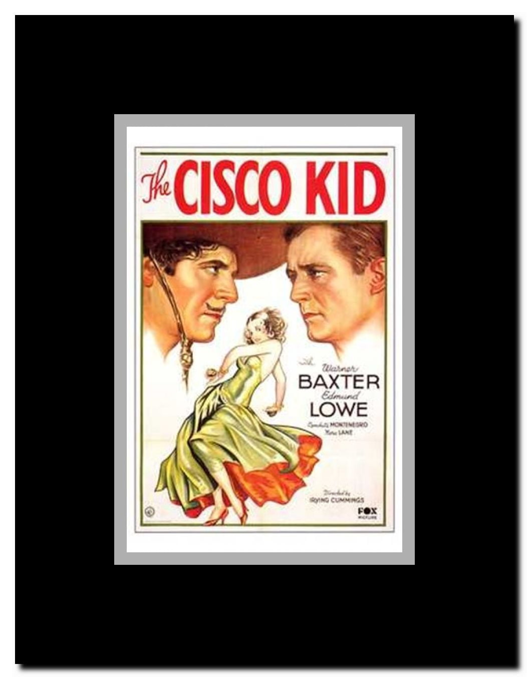 The Cisco Kid Framed Movie Poster