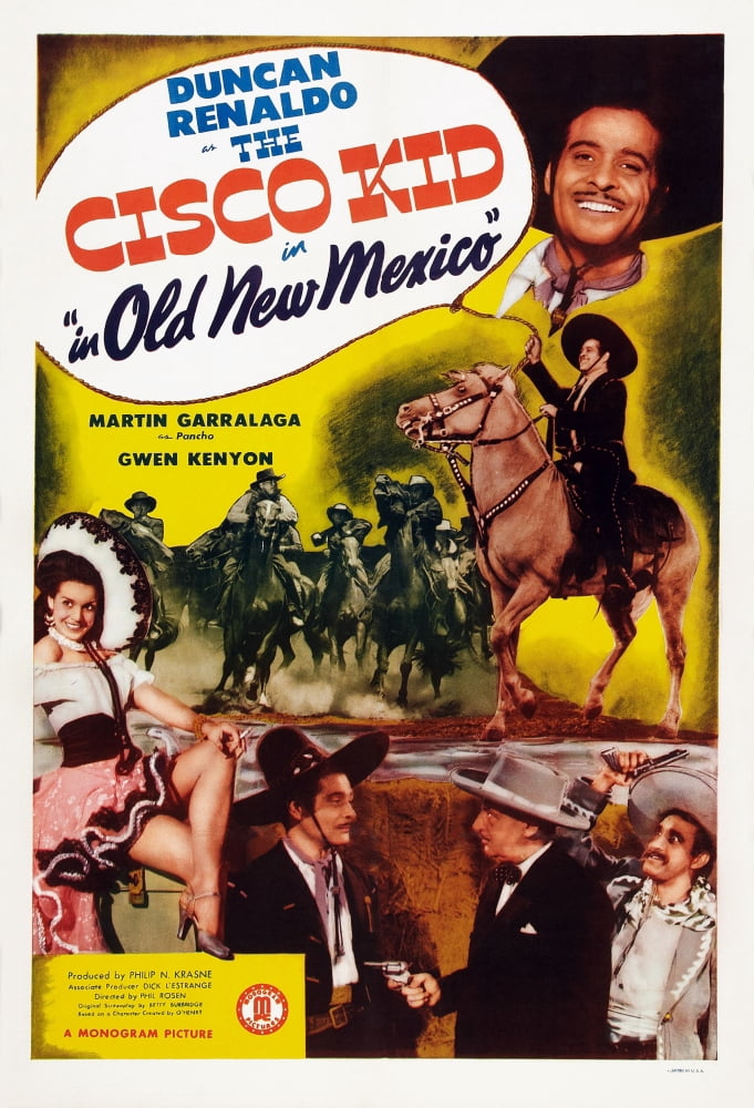 The Cisco Kid In Old New Mexico U Canvas Art -  (24 x 36)