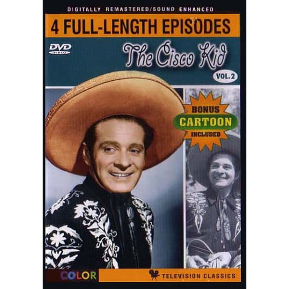 The Cisco Kid - TV Classics Vol. 2 (DVD, Slim Case) NEW