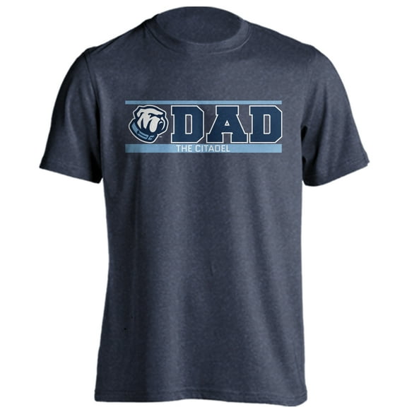 The Citadel Bulldogs Dad Proud Parent Short Sleeve T-Shirt