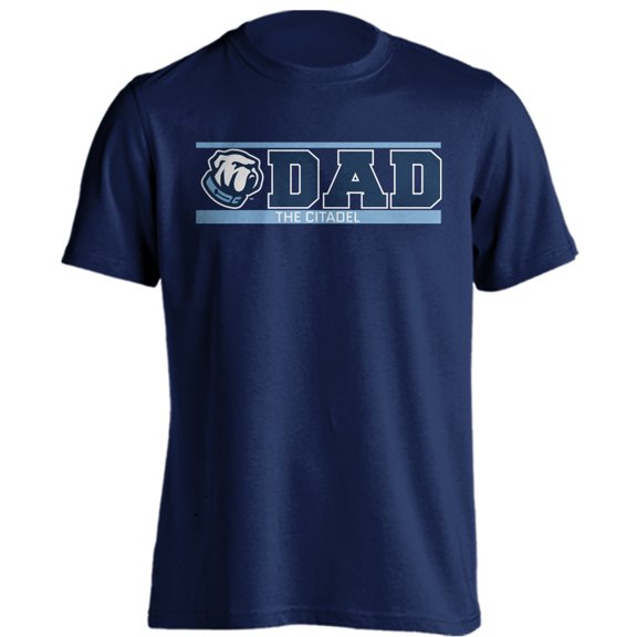 The Citadel Bulldogs Dad Proud Parent Short Sleeve T-Shirt