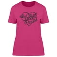 thumbnail image 1 of The City Of Love Paris Heart Tee Women's -Image by Shutterstock, 1 of 2