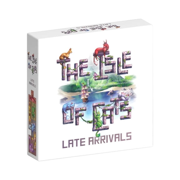 The City of Games City of Games Isle of Cats - Late Arrivals, Strategy Game, Ages 8+, 9.50 x 9.25 In