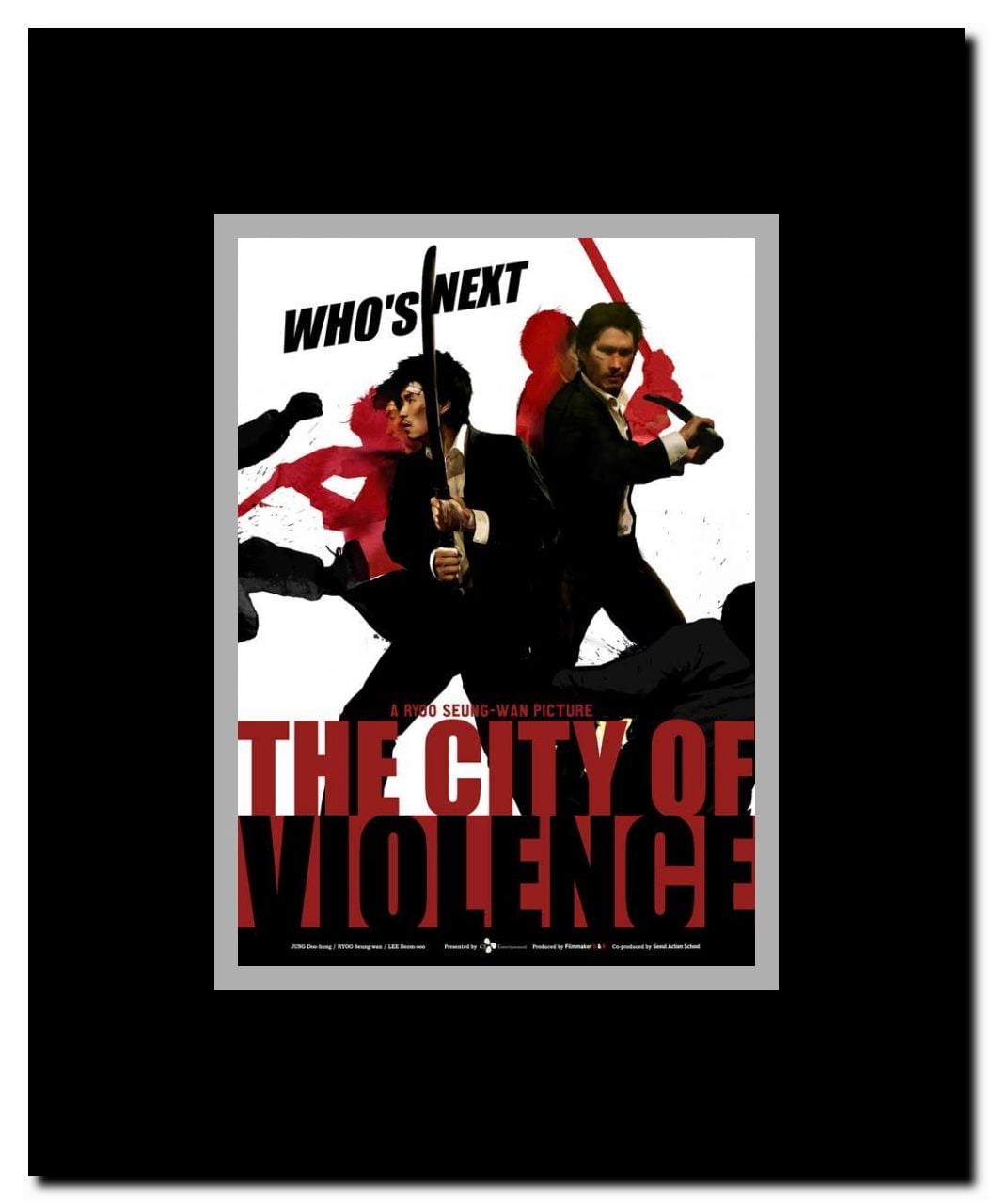 The City of Violence Framed Movie Poster