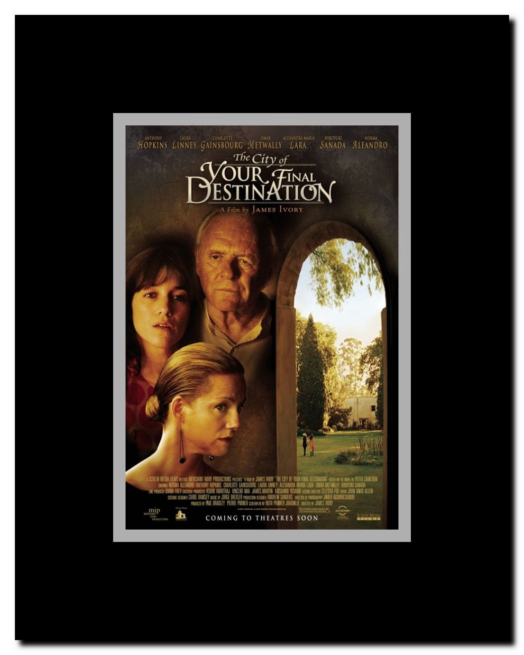 The City of Your Final Destination Framed Movie Poster