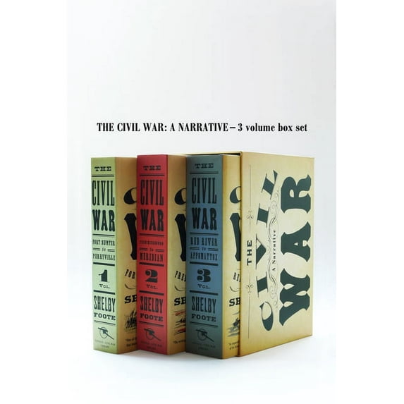 The Civil War: A Narrative - 3 Volume Box Set, (Paperback)