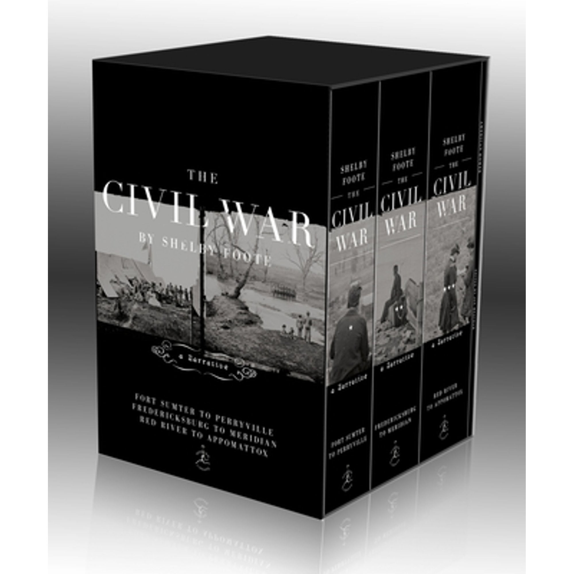 Pre-Owned The Civil War Trilogy Box Set : With American Homer: Reflections on Shelby Foote and His Classic the Civil War: a Narrative (Hardcover) 9780679643708