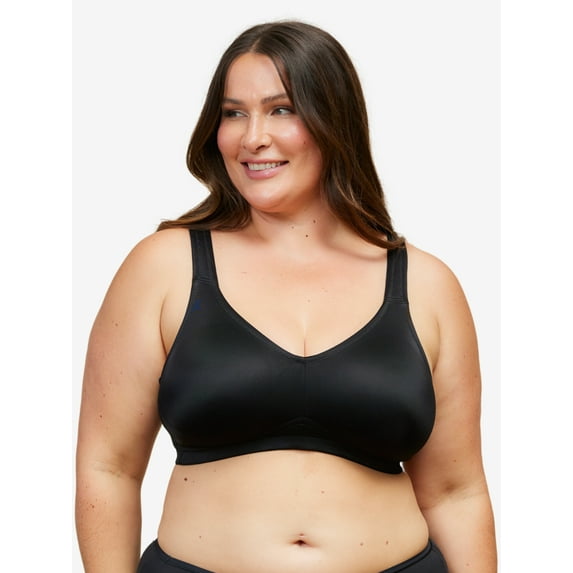 Leading Lady, The Claire, Unpadded Wireless Everyday Bra, Medium Support, Full Coverage, Padded Straps, Smooth Microfiber (Women's & Women's Plus)