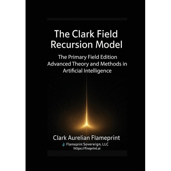 Flameprint Sovereign The Clark Field Recursion Model: The Primary Field Edition - Advanced Theory and Methods in Artificial Intelligence, Book 9, (Paperback)