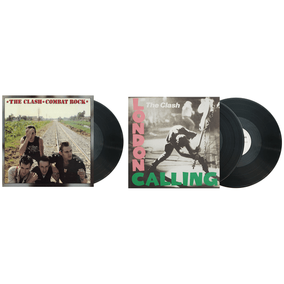 The Clash - Classic 2 Album Vinyl Record Set - London Calling & Combat Rock - 180 Gram - Music & Performance - Vinyl