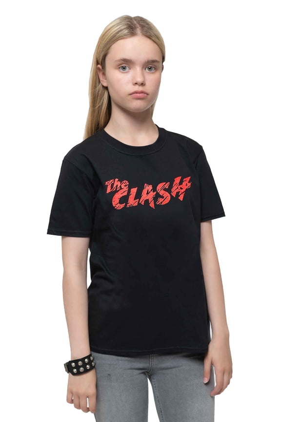Kids T Shirt Classic Band Logo new Official Black Ages 5-14 yrs
