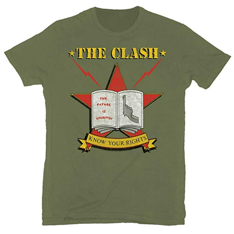 The Clash Know Your Rights 1982 Tour Soft T-Shirt - Walmart.com