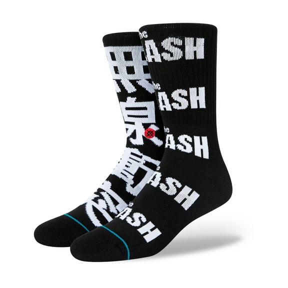 The Clash Radio Clash Crew Socks [Black]
