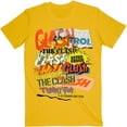 thumbnail image 1 of The Clash Unisex T-Shirt Singles Collage Text (XX-Large), 1 of 3