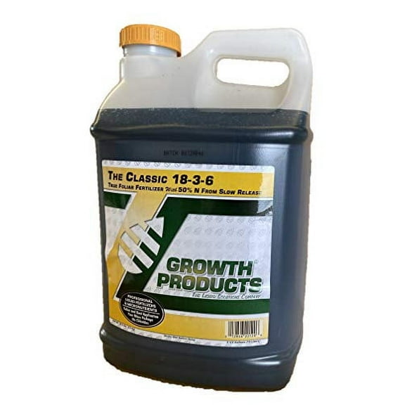 The Classic 18-0-6. True Foliar Fertilizer with 50% Nitrogen from Slow Release. 2.5 Gallons