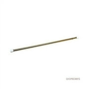 The Classic Touch Tension Collection Adjustable Curtain Rod, 18"-28"