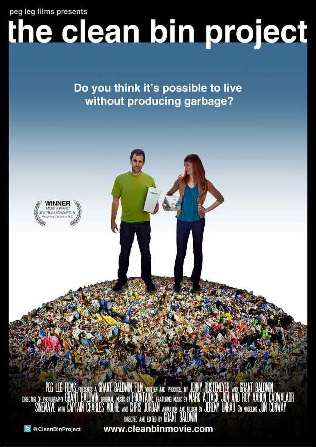 The Clean Bin Project - movie POSTER (Style A) (27" x 40") (2010 ...