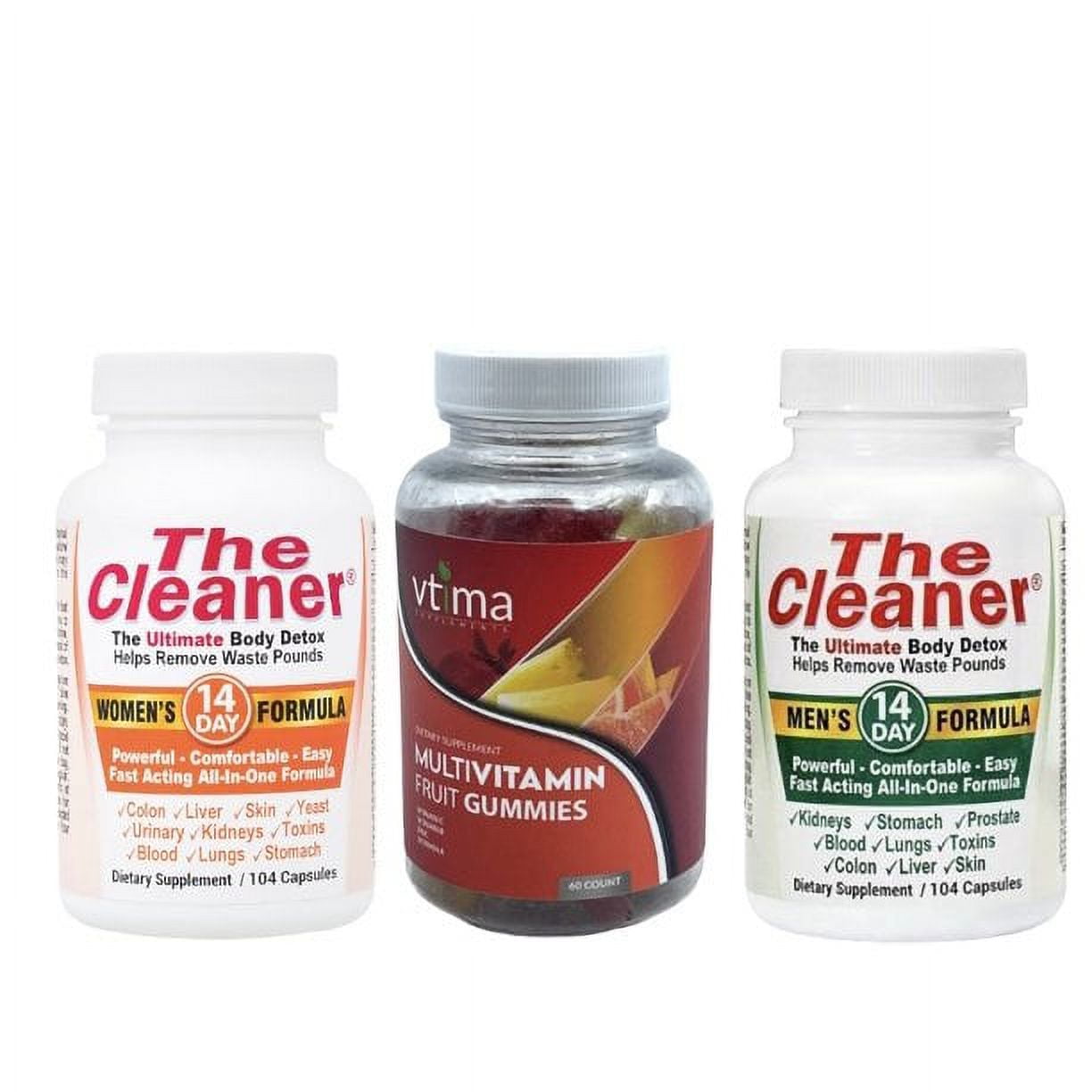 The Cleaner - 14-Day Women's Formula - Ultimate Body Detox (104 Capsules)