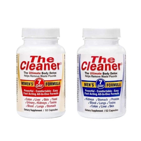 The Cleaner® His and Hers Formula Kit: The Ultimate Body Detox Size: 7 Day