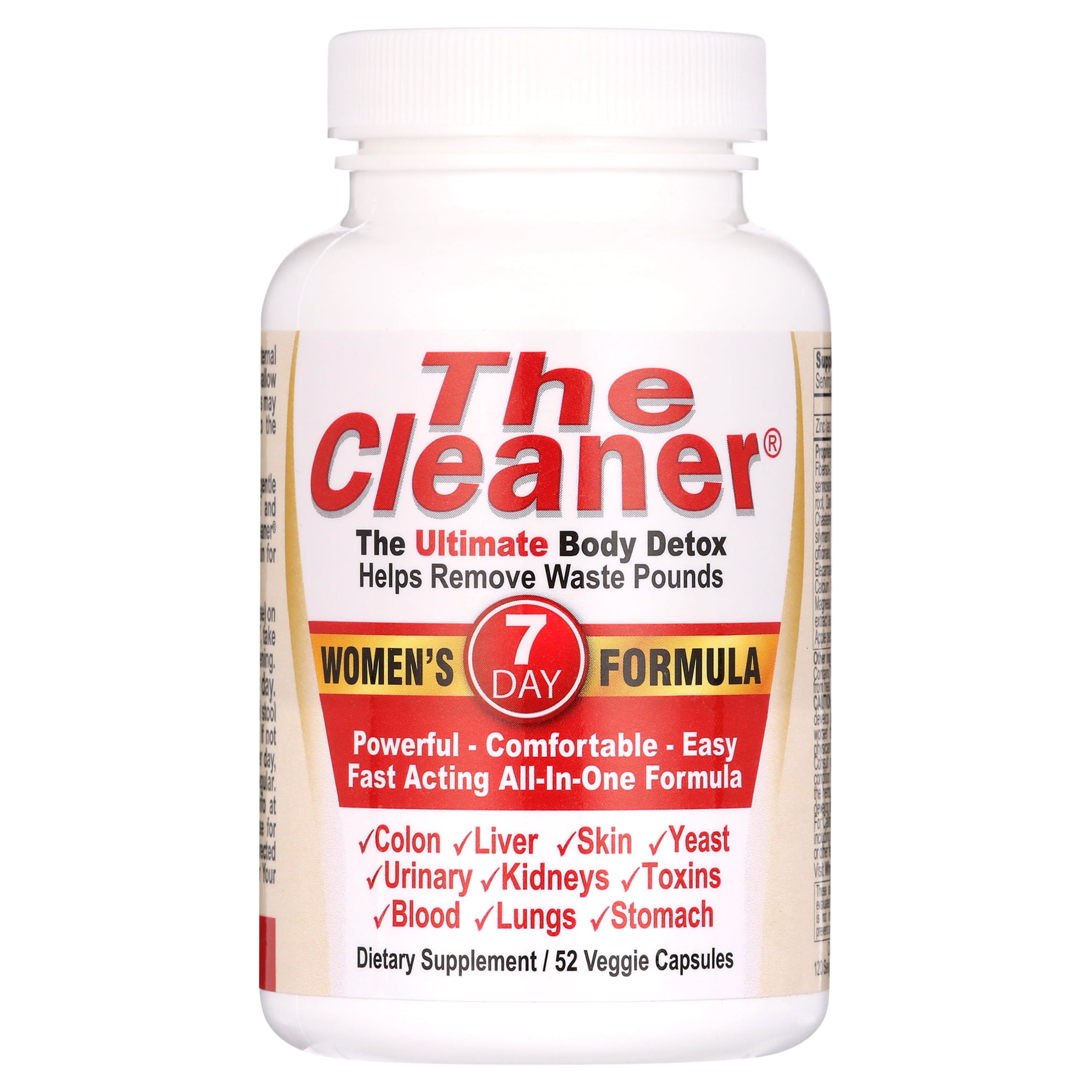 The Cleaner 7 Day Women's Formula 52 Capsules