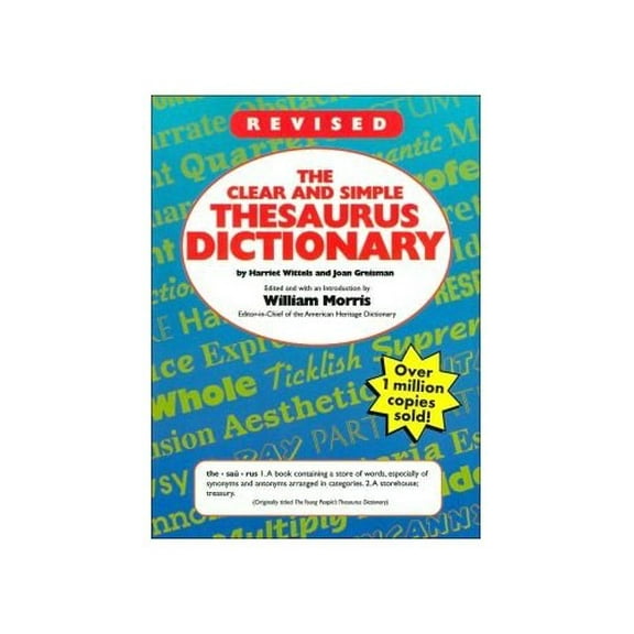 Pre-Owned The Clear and Simple Thesaurus Dictionary Paperback