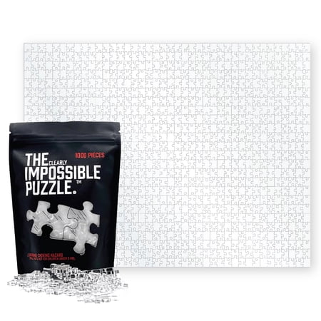 The Clearly Impossible Puzzle - 1000 Piece - Difficult Puzzle For Adults