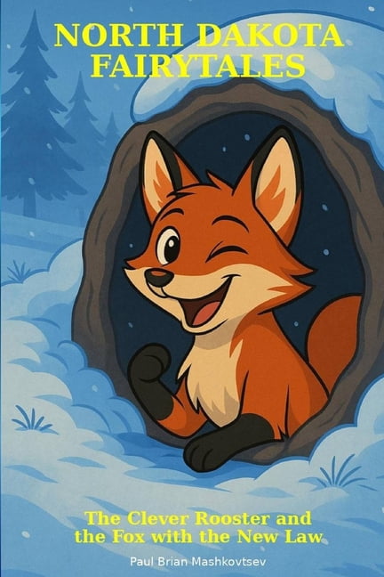 The Clever Rooster and the Fox with the New Law - North Dakota Fairytales, (Paperback)