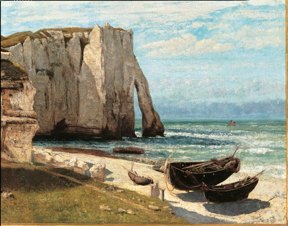 The Cliff At Etretat After The Storm Canvas Art - (36 x 24)