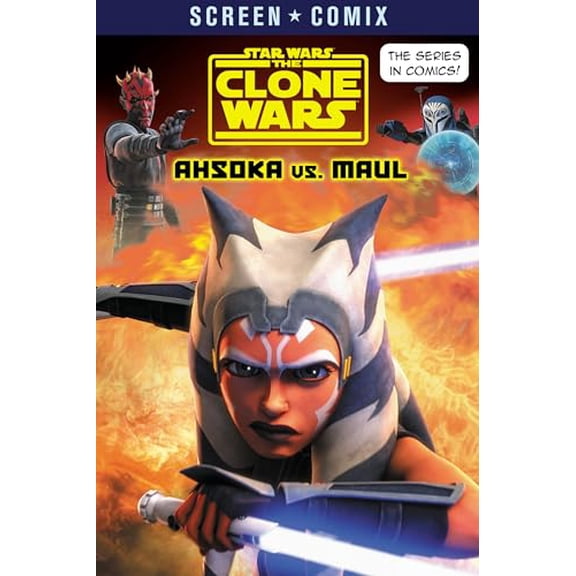 Pre-Owned The Clone Wars: Ahsoka vs. Maul (Star Wars) (Paperback) 0736443568 9780736443562