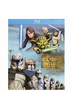 The Clone Wars Complete Series Season 1-7(BR) 12BD Movies Box Set