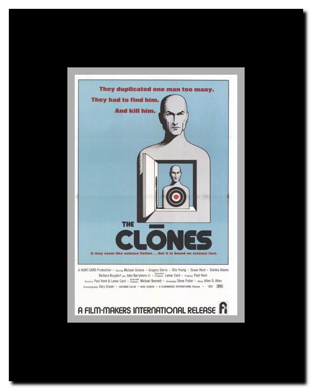 The Clones Framed Movie Poster