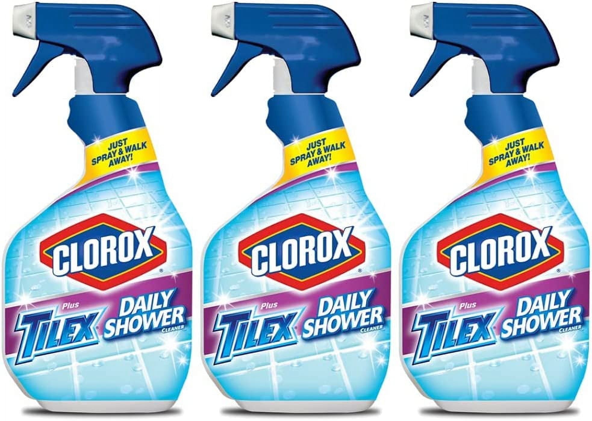 The Clorox Company Tilex Daily Shower Cleaner Spray, Bleach Free (3