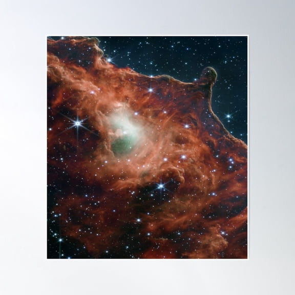 The Closest Universe By James Webb Telescope Poster Wall Art, Modern Wall Decor, 8x12 UNFRAMED