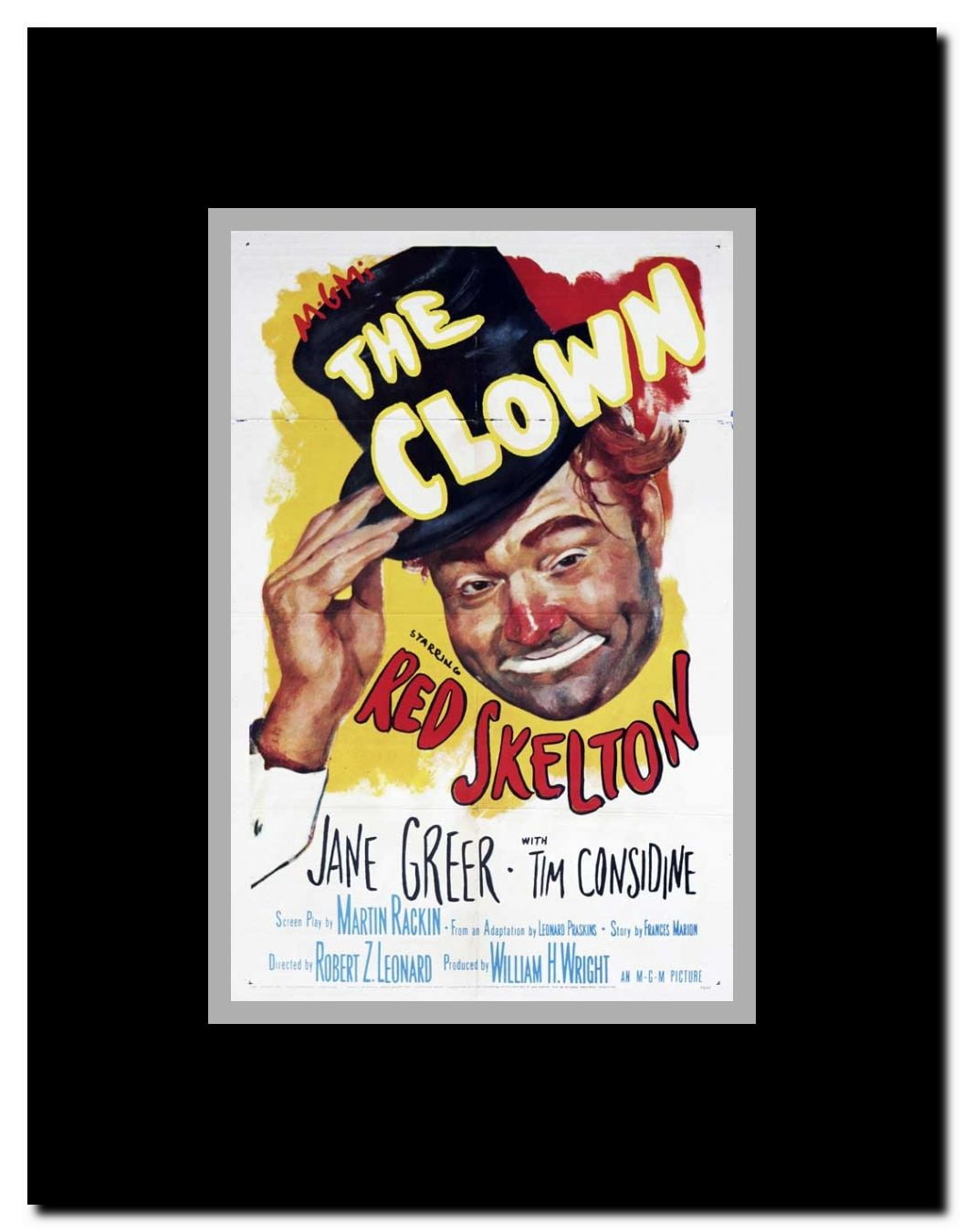 The Clown Framed Movie Poster