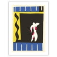 thumbnail image 1 of The Clown (Le Clown) - Design Plate i for Jazz Book - From an Original Cut-Out Artwork by Henri Matisse c.1943 - Bamboo Fine Art 290gsm Paper (Unframed) 12x16in, 1 of 4