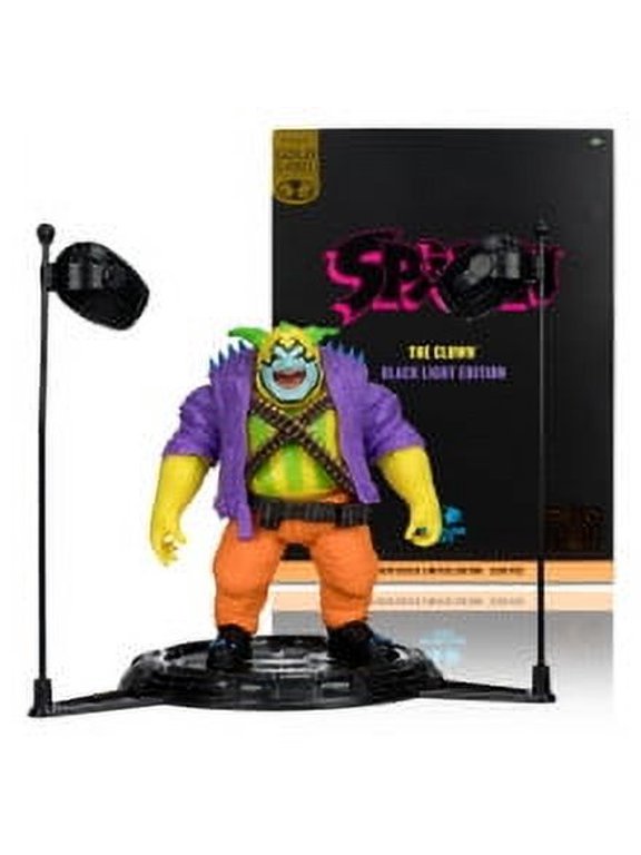 The Clown (Spawn) Black Light Edition 7" Figure - McFarlane Toys
