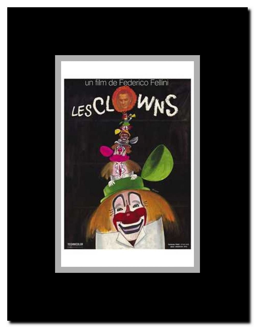The Clowns Framed Movie Poster