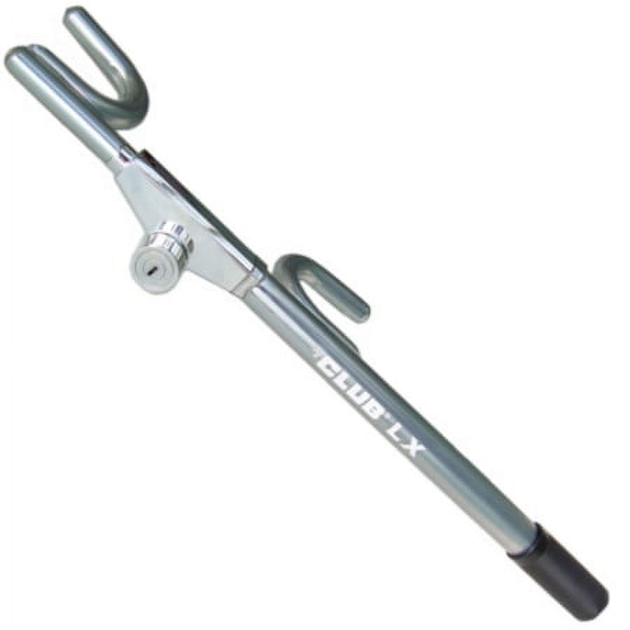The Club LX Clear Steering Wheel Lock