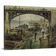 thumbnail image 1 of The Coalmen 1875 by Claude Monet The Coalmen Claude Monet Classic Art Canvas, 1 of 2