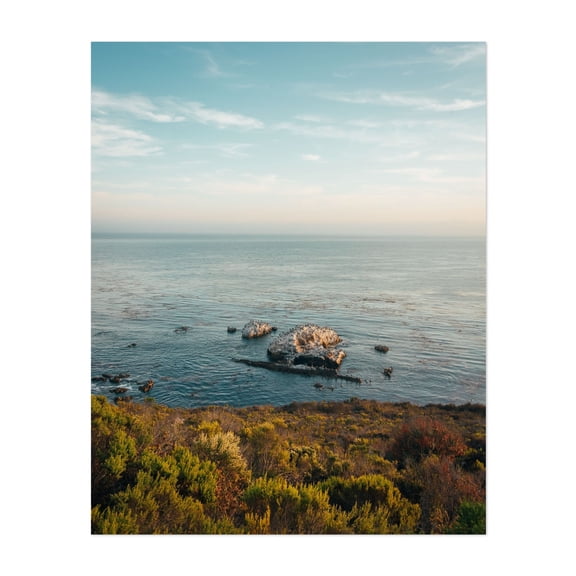 The Coast, Avila Beach - Avila Beach California Photography Coastal Ocean Landscape Nature Scenic Beach Water Unframed Wall Art Print 9 x 12 inches