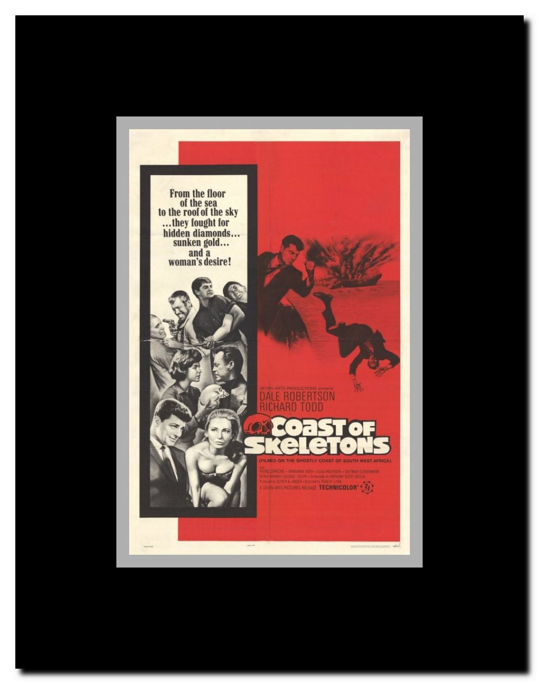 The Coast of Skeletons Framed Movie Poster