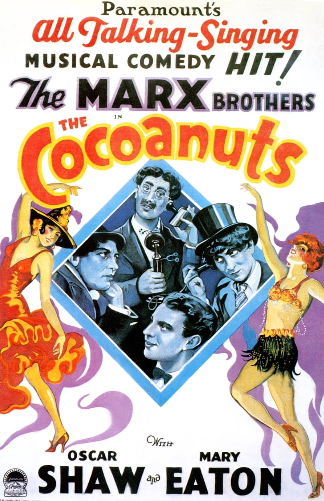 The Cocoanuts Canvas Art - (11 x 17)