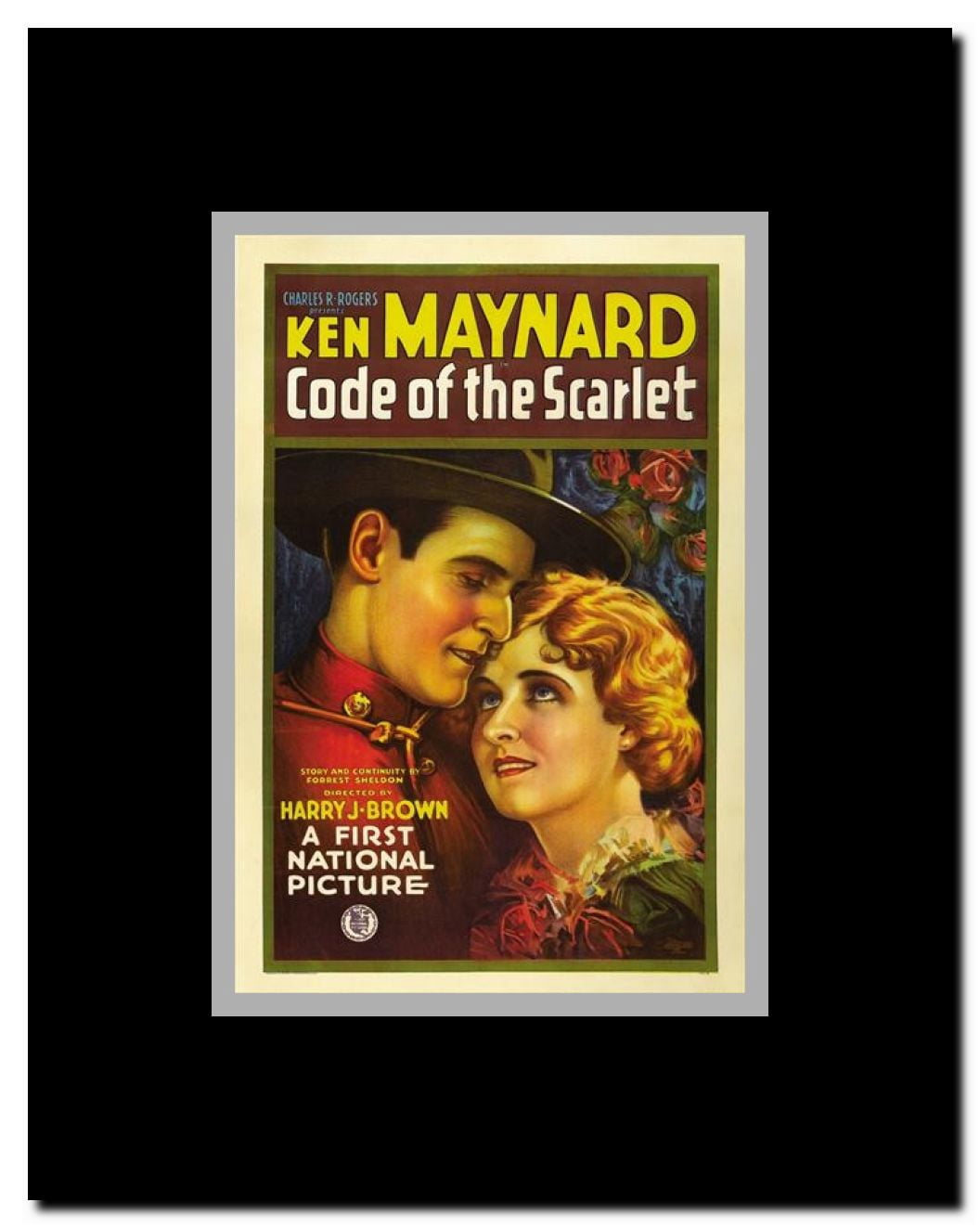 The Code of the Scarlet Framed Movie Poster