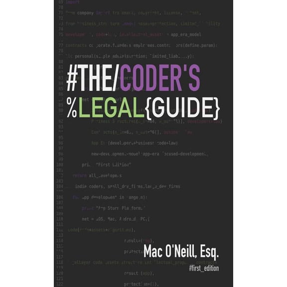 The Coder's Legal Guide, (Paperback)
