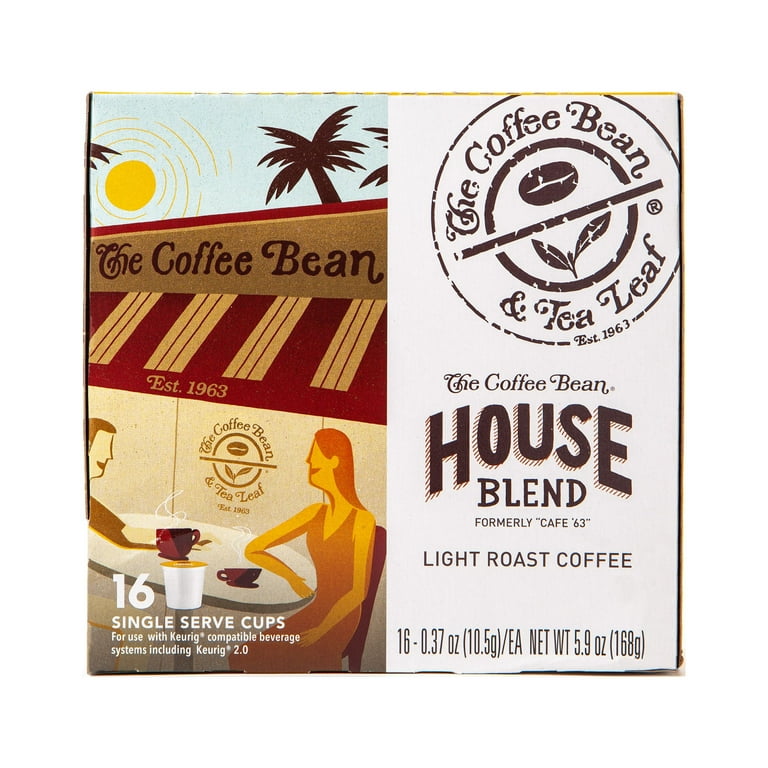 the coffee bean and tea leaf single cup coffee pod