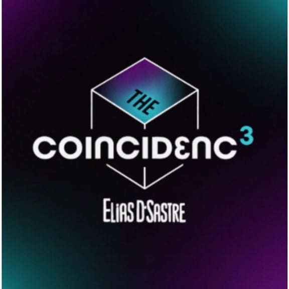 The Coincidenc3 Gimmicks Poker Card Magic Tricks Close Up Magic Props Magician Bar Trick Illusions Beginner